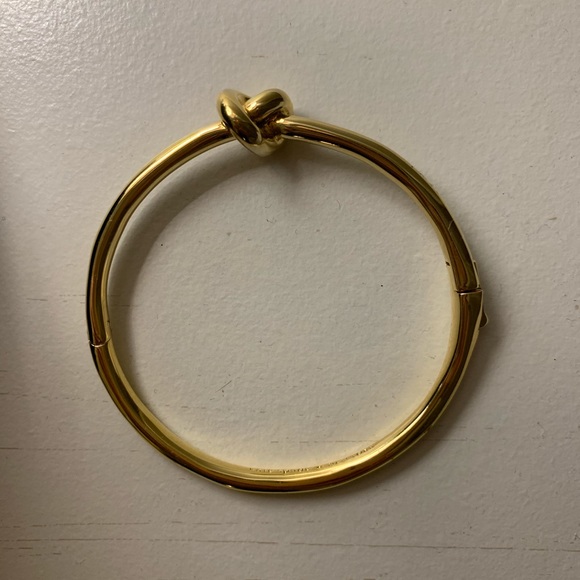 kate spade Jewelry - Kate Spade Sailor’s Knot Hinge Bangle Bracelet